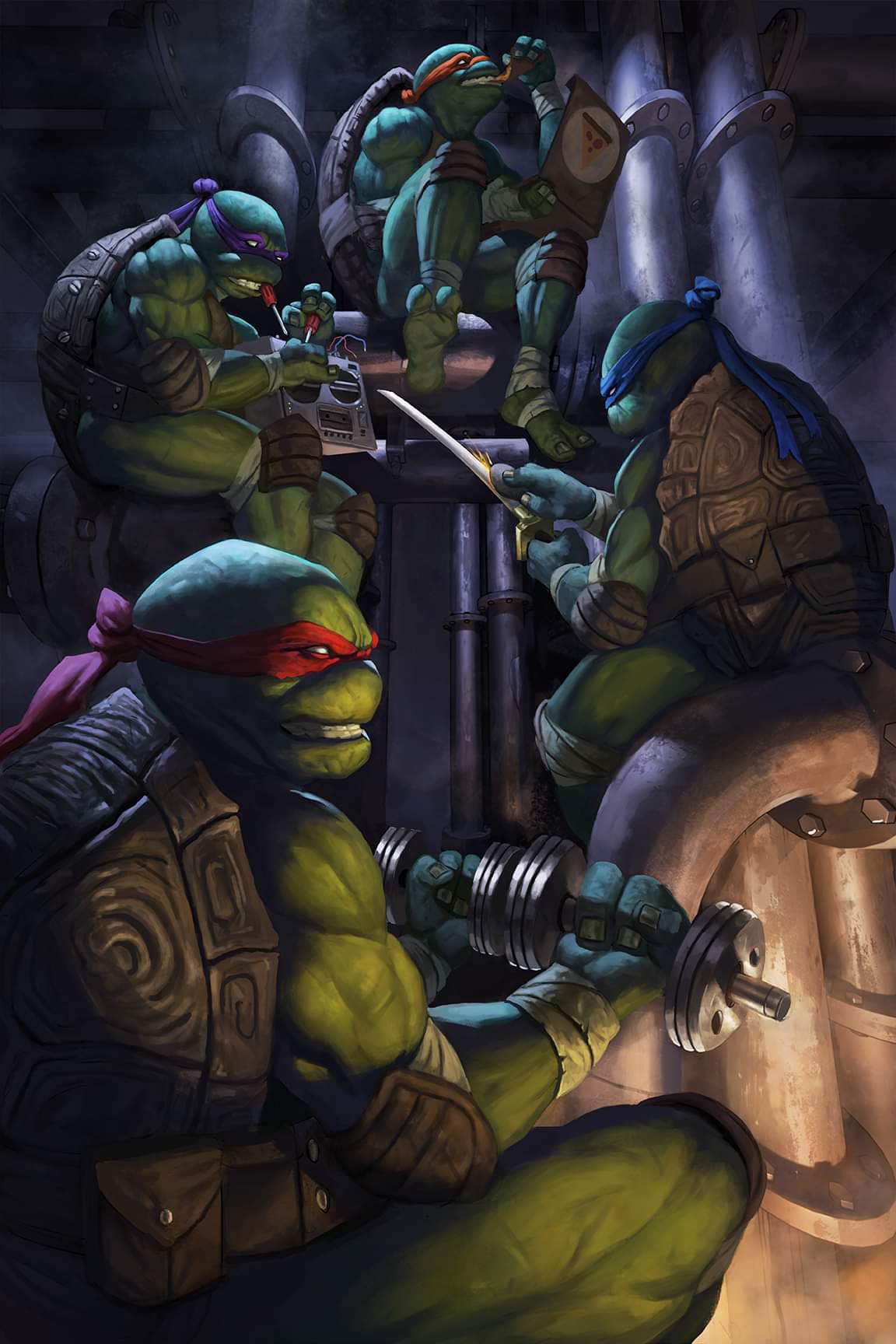 Teenage Mutant Ninja Turtles #1 Aaron Bartling Exclusive [Limited to 1200]