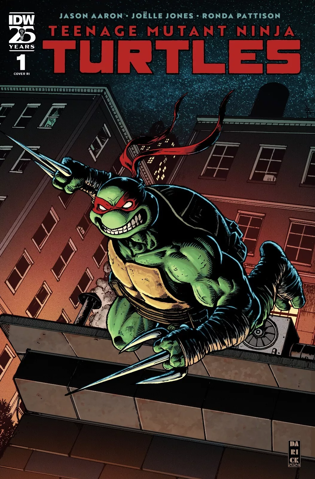 Teenage Mutant Ninja Turtles #1 Aaron Bartling Exclusive [Ltd to 1200] RATIO PACK #2 (1:25, 1:50)