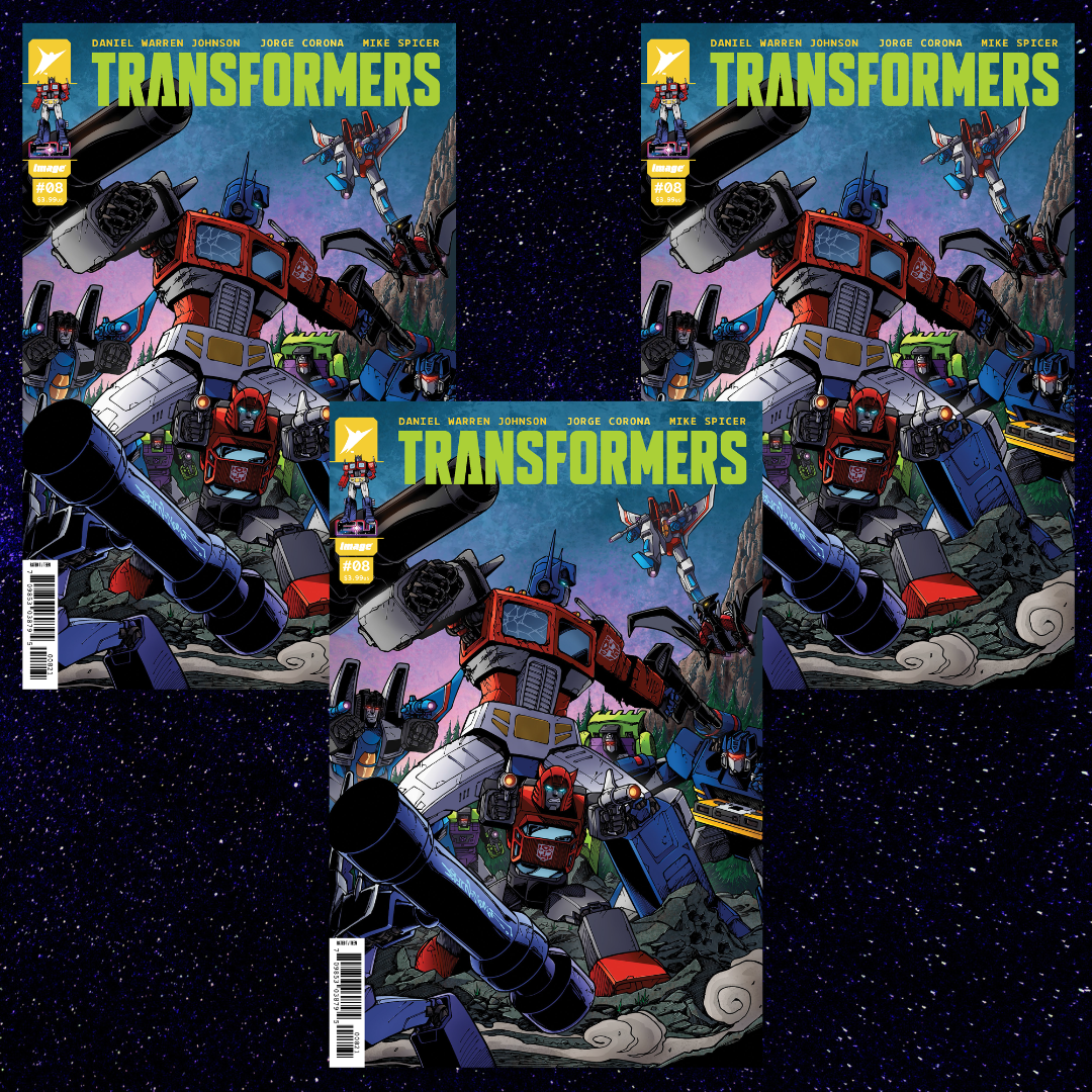 Transformers #8 Alex Milne Exclusive [Limited to 750] 3 Pack Bundle
