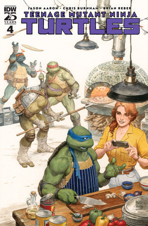 Teenage Mutant Ninja Turtles #4 Chew Exclusive + Ratio Bundle (1:25, 1:50, 1:75, 1:100)