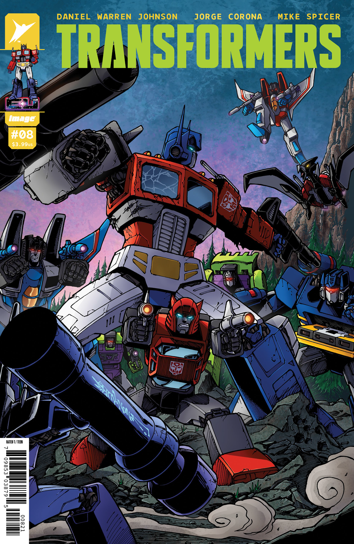 Transformers #8 Alex Milne Exclusive [Limited to 750]